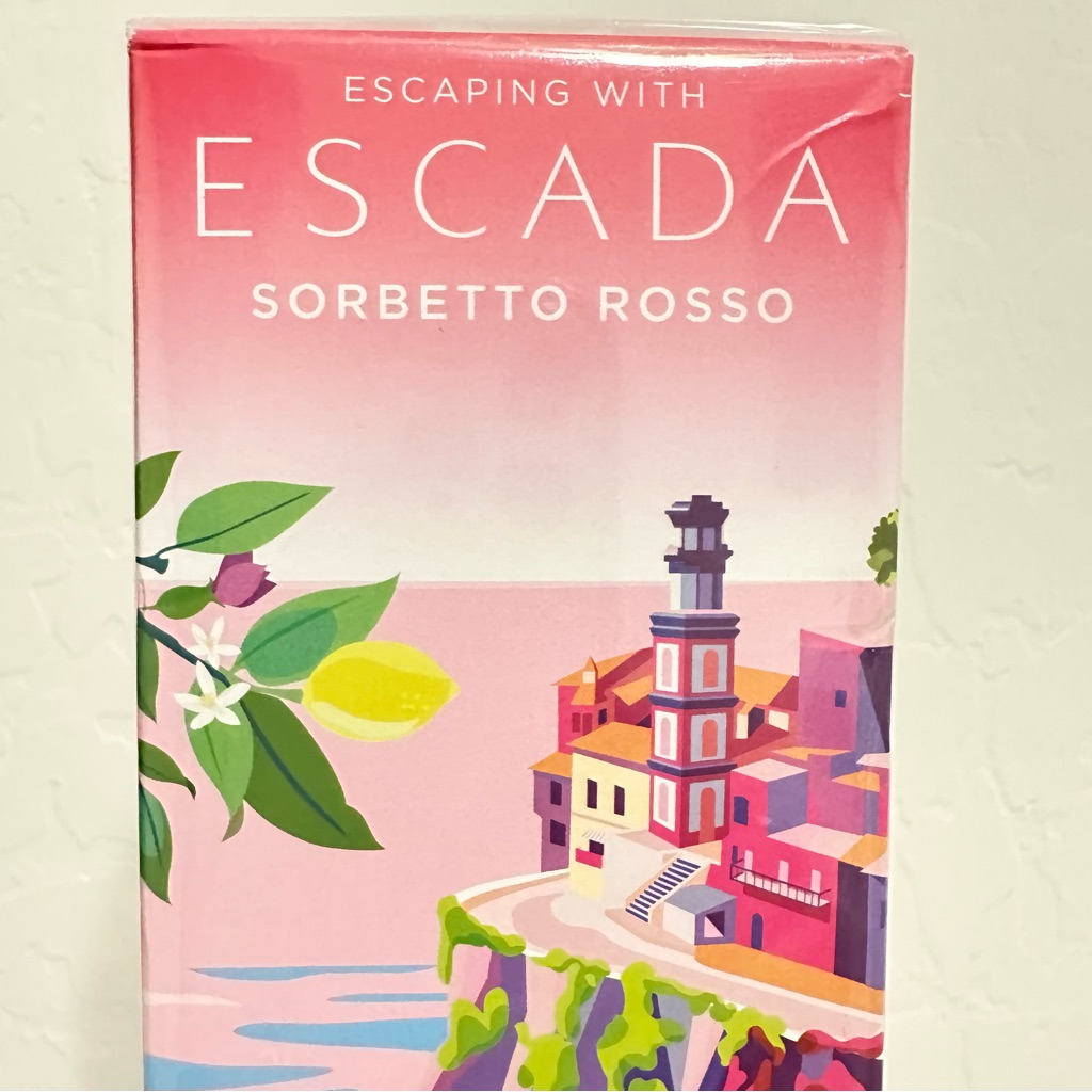 Escada Sorbetto Rosso By Escada Fruity Fragrance Limited Edition